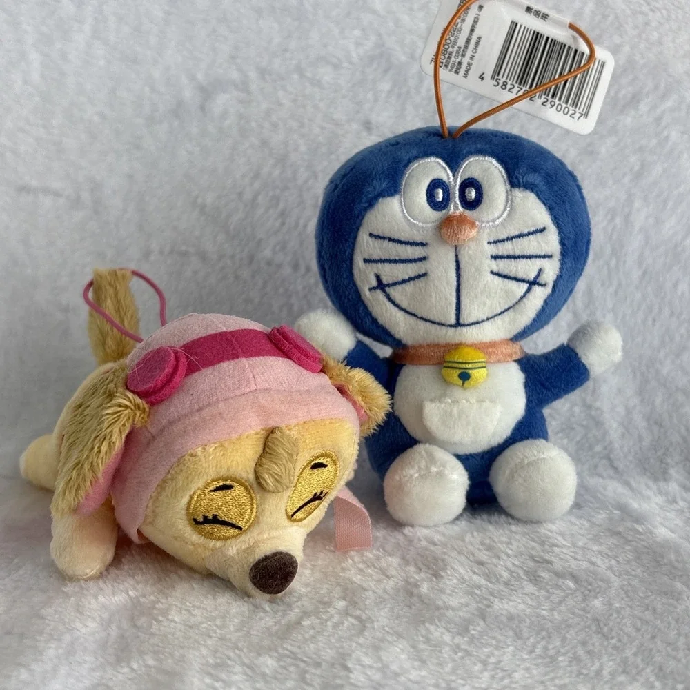 Paw Patrol Skye & Doreamon Plush Doll Toy Keychain 5